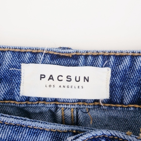 Pacsun Los Angeles Two Tone Mom Jean Size 30 - Picture 5 of 5
